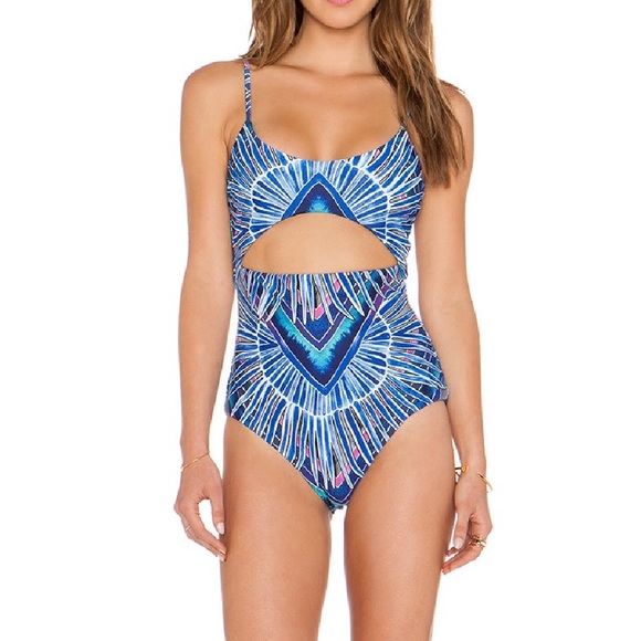 Mara Hoffman Other - Mara Hoffman Maillot Front Cut Out One Piece Swimsuit M